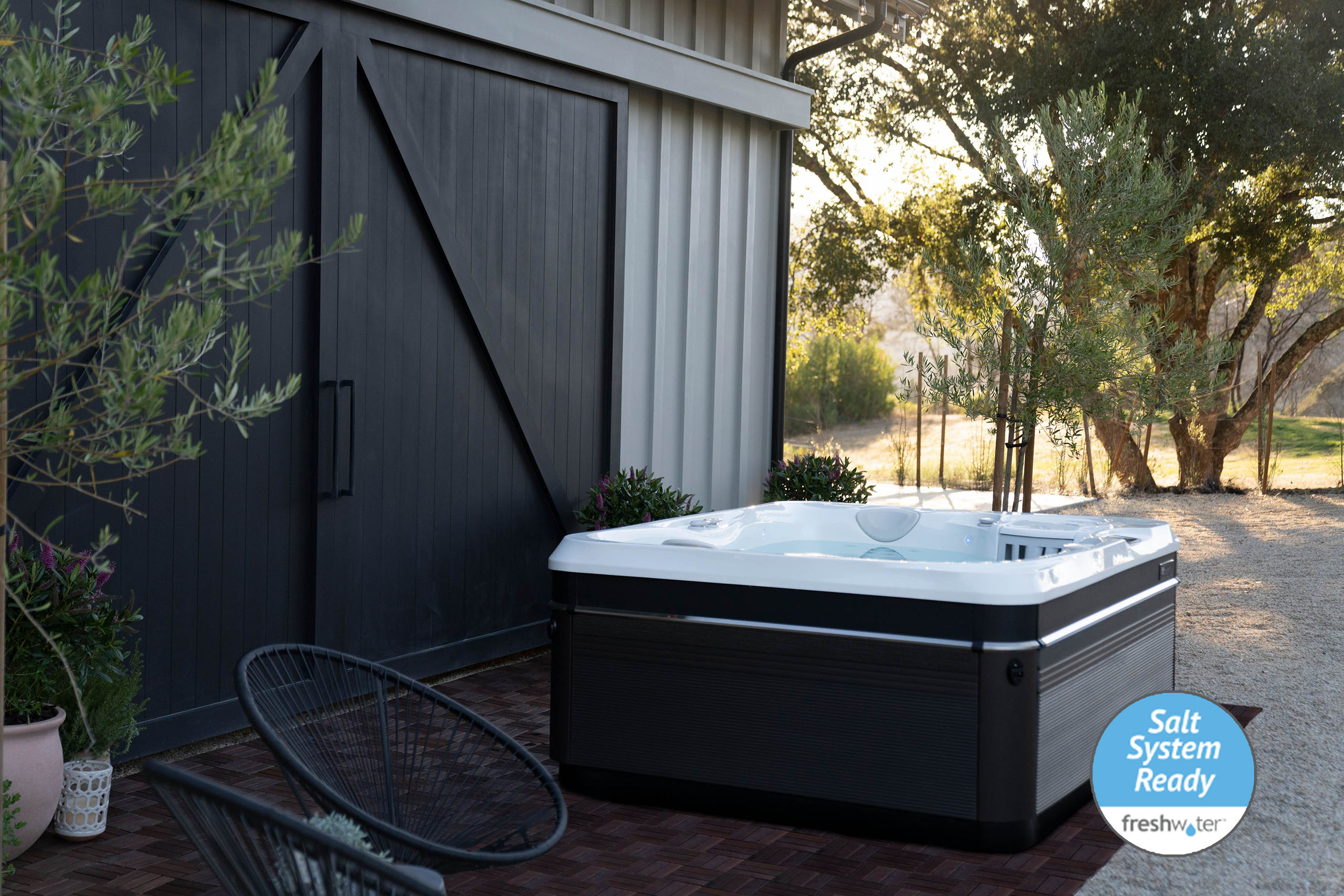 Reduce Hot Tub Maintenance and Service with a Salt Water System - Caldera  Spas